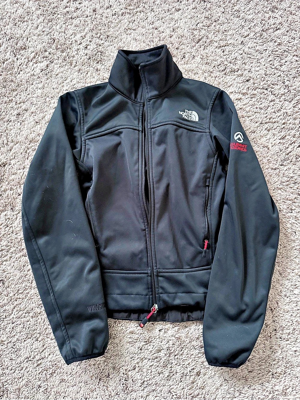 The North Face Summit Series Women's Black Soft Shell Jacket Size XS